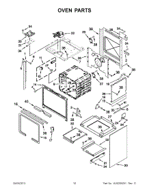 05 - Oven Parts parts for Kitchenaid Range KGSS907SSS02 from AppliancePartsPros.com