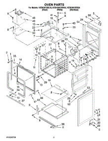 02 - Oven Parts parts for Kitchenaid Range KESK901SWH04 from AppliancePartsPros.com