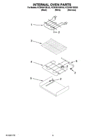 06 - Internal Oven Parts parts for Kitchenaid Range KESK901SBL05 from AppliancePartsPros.com