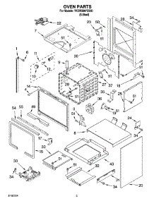 02 - Oven Parts parts for Whirlpool Range YKDRS807SS00 from AppliancePartsPros.com
