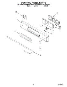 07 - Control Panel Parts, Optional Parts (Not Included) parts for Kitchenaid Range KGSK901SBL00 from AppliancePartsPros.com