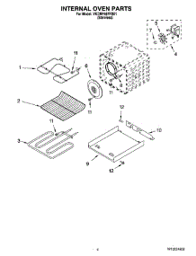 03 - Internal Oven Parts parts for Whirlpool Range YKDRP467RS01 from AppliancePartsPros.com