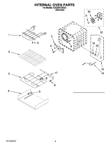 06 - Internal Oven Parts parts for Kitchenaid Range KDSS907SSS03 from AppliancePartsPros.com