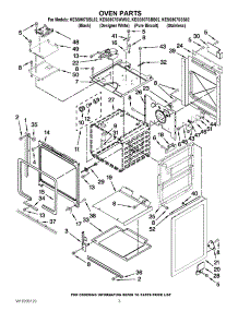 02 - Oven Parts parts for Kitchenaid Range KESS907SSS02 from AppliancePartsPros.com