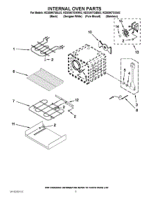 06 - Internal Oven Parts parts for Kitchenaid Range KESS907SSS02 from AppliancePartsPros.com