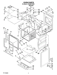02 - Oven Parts parts for Kitchenaid Range KDSS907SSS02 from AppliancePartsPros.com