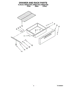 05 - Drawer And Rack Parts, Optional Parts (Not Included) parts for Kitchenaid Range KERK201TBL0 from AppliancePartsPros.com
