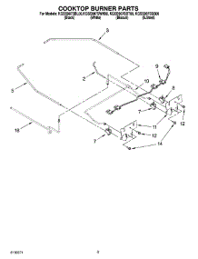 06 - Cooktop Burner Parts parts for Kitchenaid Range KGSS907SWH00 from AppliancePartsPros.com