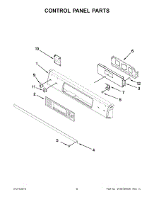 04 - Control Panel Parts parts for Kitchenaid Range KGSS907SWH01 from AppliancePartsPros.com