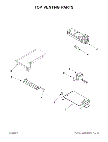 03 - Top Venting Parts parts for Kitchenaid Range KGSS907SBT01 from AppliancePartsPros.com