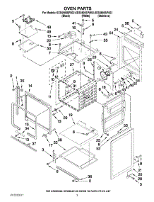 02 - Oven Parts parts for Kitchenaid Range KESS908SPW02 from AppliancePartsPros.com