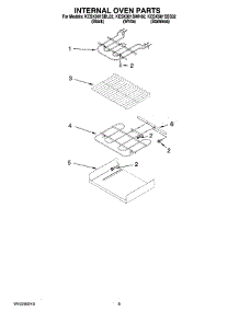 06 - Internal Oven Parts parts for Kitchenaid Range KESK901SBL02 from AppliancePartsPros.com