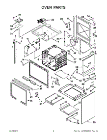 02 - Oven Parts parts for Kitchenaid Range KGSK901SBL01 from AppliancePartsPros.com