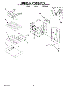 06 - Internal Oven Parts parts for Kitchenaid Range KESK901SWH01 from AppliancePartsPros.com