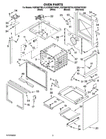 02 - Oven Parts parts for Kitchenaid Range KGRS807SBL01 from AppliancePartsPros.com