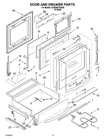 03 - Door And Drawer Parts parts for Kitchenaid Range KDSS907SSS00 from AppliancePartsPros.com