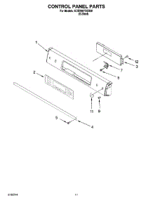 08 - Control Panel Parts, Optional Parts (Not Included) parts for Kitchenaid Range KDSS907SSS00 from AppliancePartsPros.com