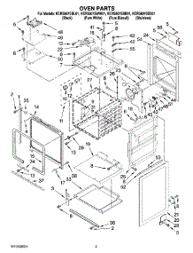 02 - Oven Parts parts for Kitchenaid Range KERS807SBL01 from AppliancePartsPros.com