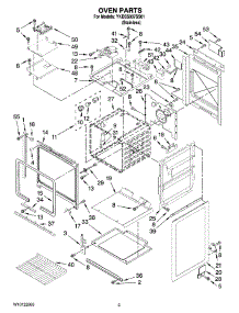02 - Oven Parts parts for Whirlpool Range YKDSS907SS01 from AppliancePartsPros.com