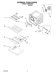 06 - Internal Oven Parts parts for Whirlpool Range YKDSS907SS01 from AppliancePartsPros.com