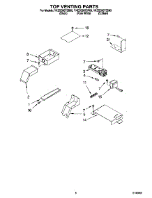 06 - Top Venting Parts, Optional Parts parts for Whirlpool Range YKESS907SS00 from AppliancePartsPros.com