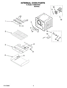 06 - Internal Oven Parts parts for Kitchenaid Range KDSS907SSS01 from AppliancePartsPros.com