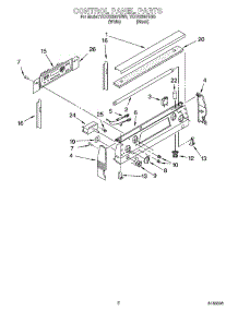 02 - Control Panel Parts parts for Whirlpool Range YKERS507HW0 from AppliancePartsPros.com