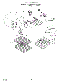 05 - Oven Parts parts for Whirlpool Range YKERS507HW0 from AppliancePartsPros.com