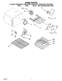 04 - Oven Parts parts for Whirlpool Range YKERC607HB8 from AppliancePartsPros.com
