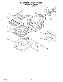 05 - Internal Oven Parts parts for Whirlpool Range YKESS908SS00 from AppliancePartsPros.com