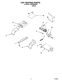 06 - Top Venting Parts, Optional Parts parts for Whirlpool Range YKESS908SS00 from AppliancePartsPros.com