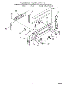 02 - Control Panel Parts parts for Whirlpool Range YKERC507HS3 from AppliancePartsPros.com