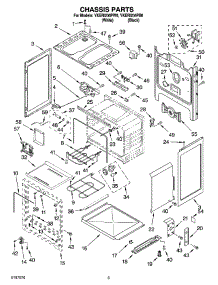 03 - Chassis Parts parts for Whirlpool Range YKERI204PB0 from AppliancePartsPros.com