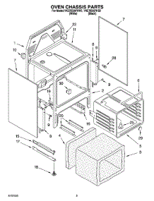 04 - Oven Chassis Parts parts for Whirlpool Range YKERS507HB2 from AppliancePartsPros.com