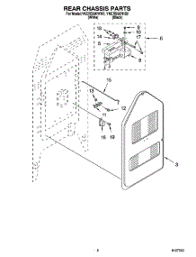 06 - Rear Chassis Parts parts for Whirlpool Range YKERS507HB2 from AppliancePartsPros.com