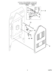 06 - Rear Chassis Parts parts for Whirlpool Range YKERS507HB1 from AppliancePartsPros.com