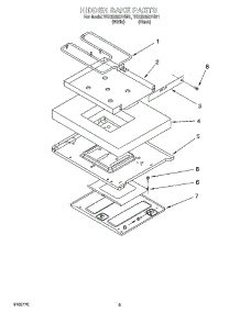07 - Hidden Bake Parts, Miscellaneous Parts parts for Whirlpool Range YKERS507HB1 from AppliancePartsPros.com
