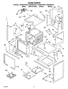 03 - Oven Parts parts for Whirlpool Range YKESA907PP02 from AppliancePartsPros.com