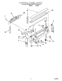 02 - Control Panel Parts parts for Whirlpool Range YKERS507HW1 from AppliancePartsPros.com