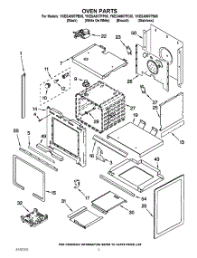 03 - Oven Parts parts for Whirlpool Range YKESA907PB00 from AppliancePartsPros.com