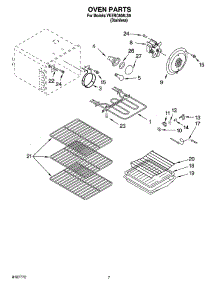 04 - Oven Parts parts for Whirlpool Range YKERC608LS0 from AppliancePartsPros.com