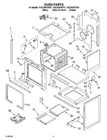 03 - Oven Parts parts for Whirlpool Range YKESA907PB01 from AppliancePartsPros.com