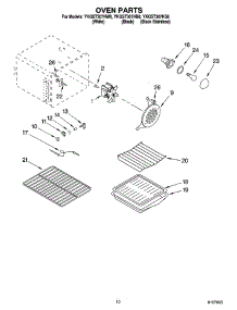 07 - Oven Parts parts for Whirlpool Range YKGST307HS8 from AppliancePartsPros.com