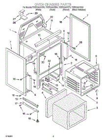 04 - Oven Chassis Parts parts for Whirlpool Range YKERC507HT3 from AppliancePartsPros.com