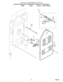 06 - Rear Chassis Parts parts for Whirlpool Range YKERC507HT3 from AppliancePartsPros.com