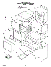03 - Oven Parts parts for Whirlpool Range YKESV908PM00 from AppliancePartsPros.com