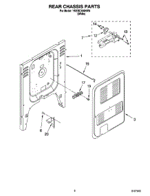 06 - Rear Chassis Parts, Miscellaneous Parts parts for Whirlpool Range YKESC300HW8 from AppliancePartsPros.com