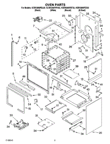 02 - Oven Parts parts for Kitchenaid Range KGRK806PBT02 from AppliancePartsPros.com