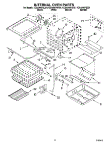 05 - Internal Oven Parts parts for Kitchenaid Range KGSA906PWH01 from AppliancePartsPros.com
