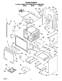 02 - Oven Parts parts for Kitchenaid Range KGSI901PBS02 from AppliancePartsPros.com